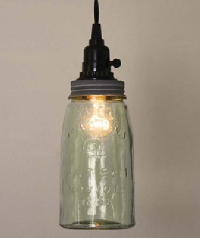 Details about   Vintage Style NEW Metal Glass Plastic Galvanized Mason jar Electric Night Light 